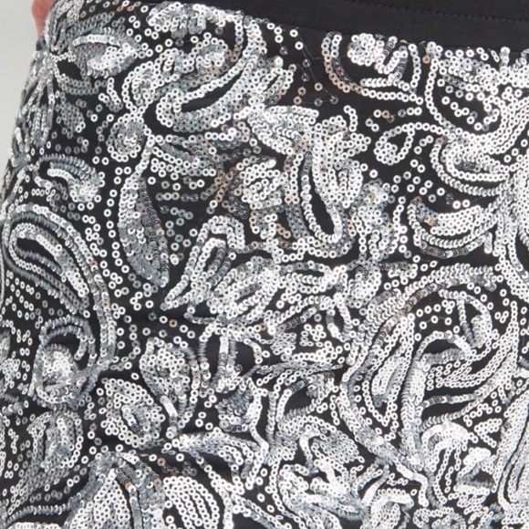 Anthropologie Porridge Pascaline Sequin Trouser Pants Size XS - Picture 6 of 10